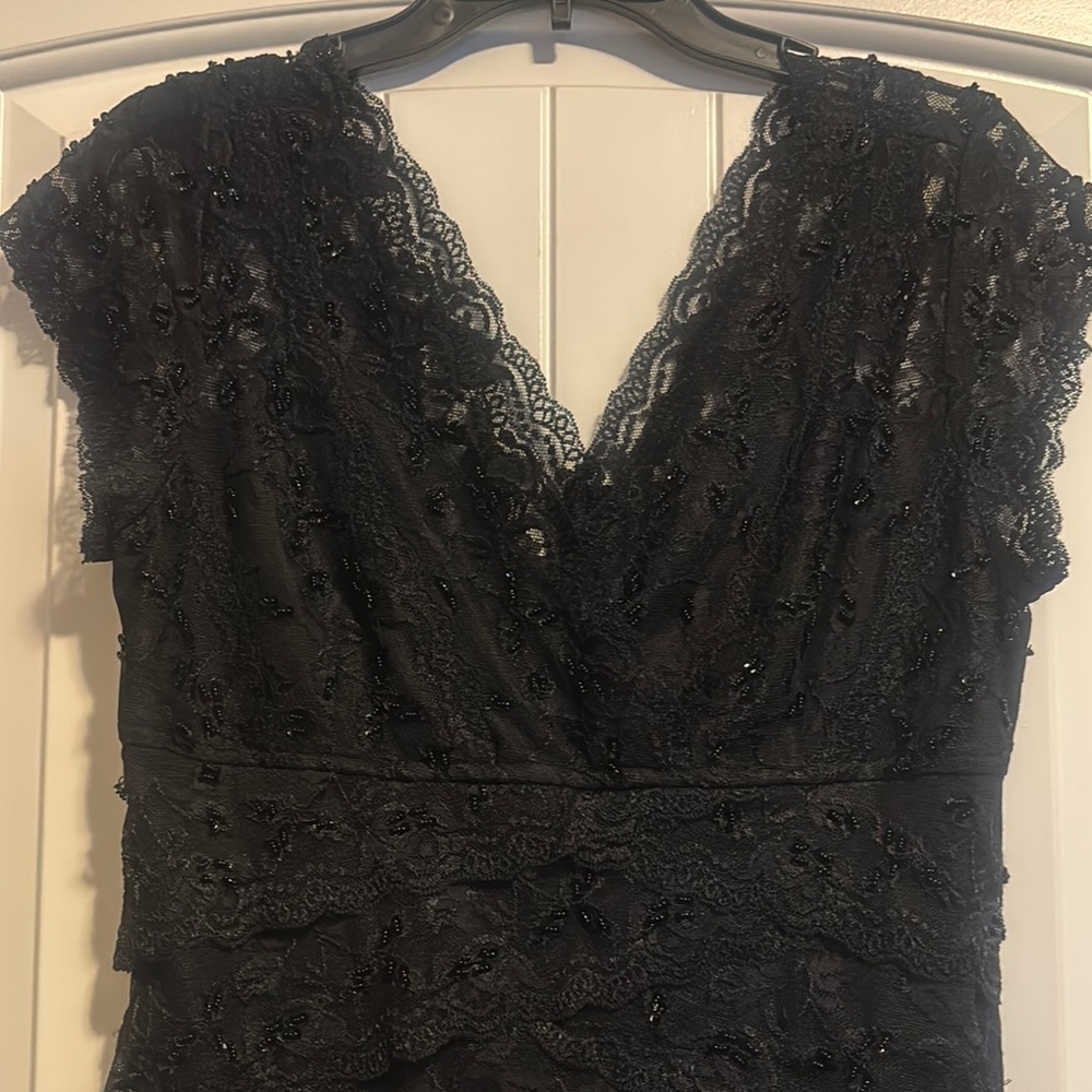 Elegant Black Lace Dress